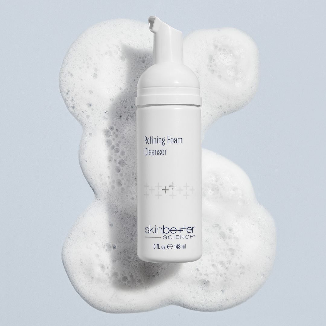 Skinbetter Refining Foam Cleanser - A multi-tasking, velvety-soft cleansing foam that exfoliates and renews skin.